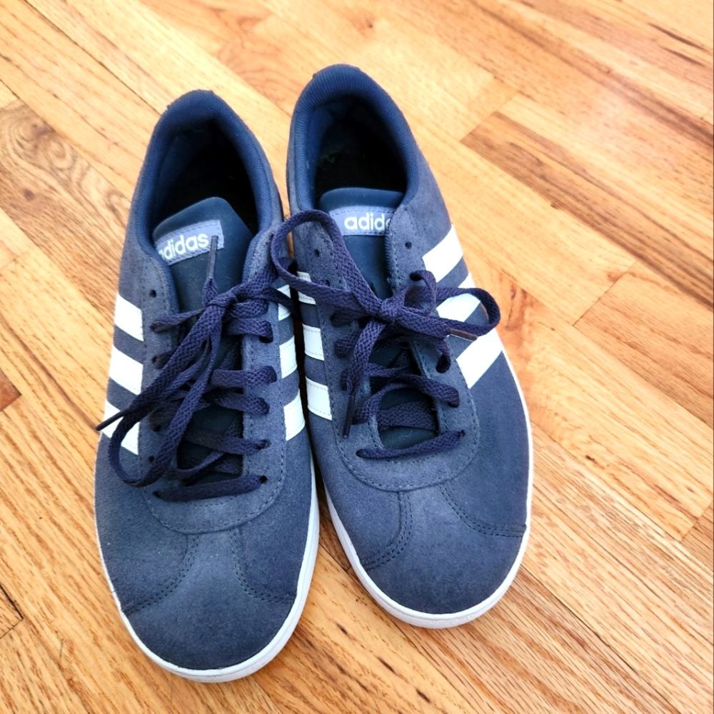 Adidas navy grand court sneakers